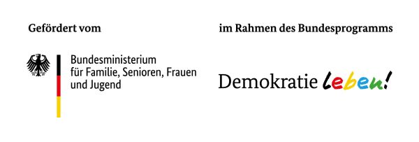 Förderlogo von Demokratie leben!
